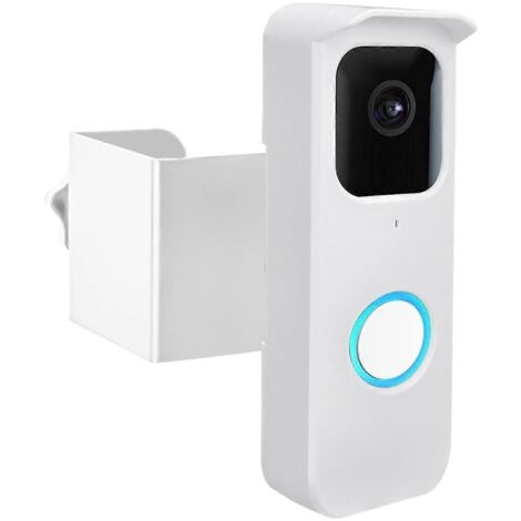 Support de porte pour sonnette vidéo antivol, blanc (1/5)