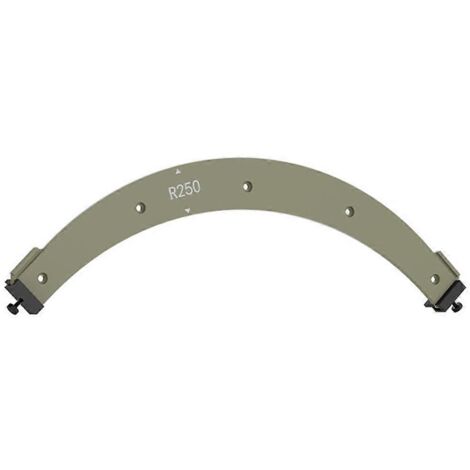 Gabarit d'angle arrondi pour le travail du bois R250 (1/5)