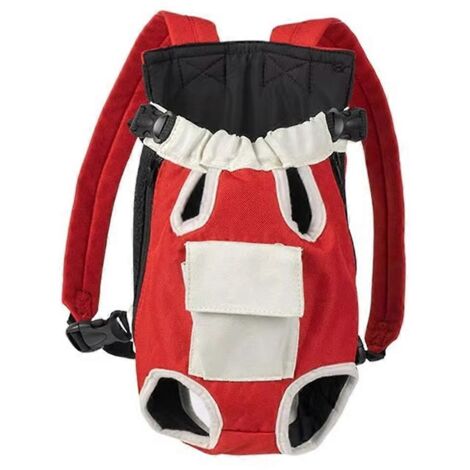 Sac à dos de transport pour animaux de compagnie, sac de transport pour chat avec pattes libres et accessoires pour chiots (1/5)