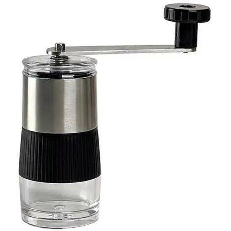 Moulin à café manuel, acier inoxydable avec noyau en céramique (1/5)
