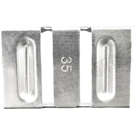 Lot de 20 attaches de drainage pour panneaux photovoltaïques solaires (35 mm) (1/5)