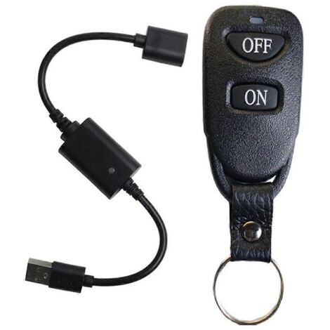 Interrupteur marche/arrêt sans fil USB RF 5 V CC (1/5)