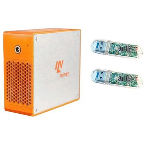 Mineur Bitcoin Solo Miner Crypto+2USB Machine de minage ASIC Mineurs Prise AU