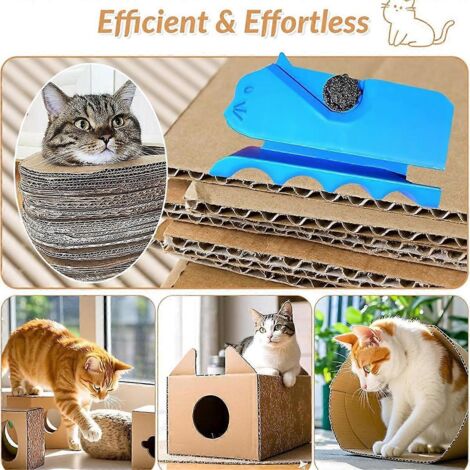 Emporte-pièce pour griffoirs pour chats, griffoirs en carton à faire soi-même (1/5)