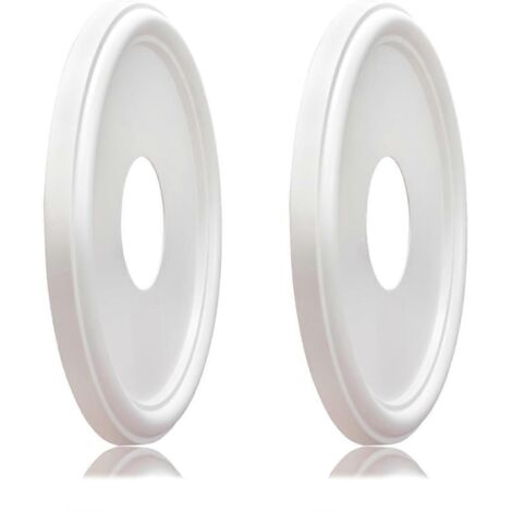Rosace de plafond moulée en polyuréthane pour luminaires et ventilateurs de plafond
