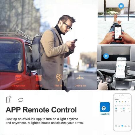 Module de commutation WiFi intelligent à 4 canaux 85-250 V (1/5)