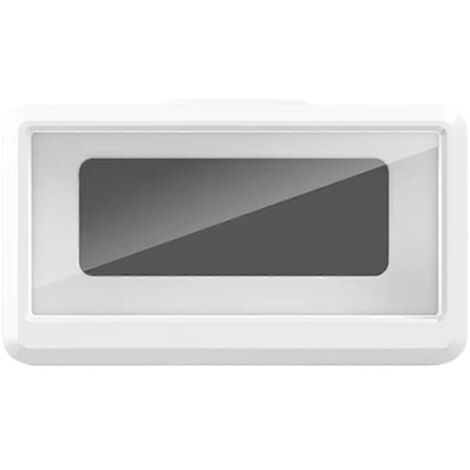 Boîtier de support mural étanche pour téléphone portable, blanc (1/5)