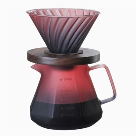 Filtres à café manuels, cafetières à filtre, percolateurs en verre borosilicate (1/5)