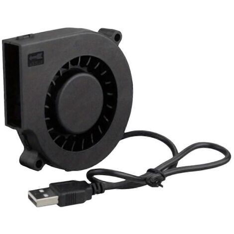 Ventilateur turbo de refroidissement USB pour imprimante 3D sans balais (extrudeuse) (1/5)