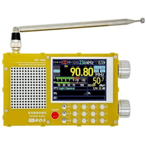 Radio multibande DP-666 TEF6686 FM/AM/SW/RDS (1/5)