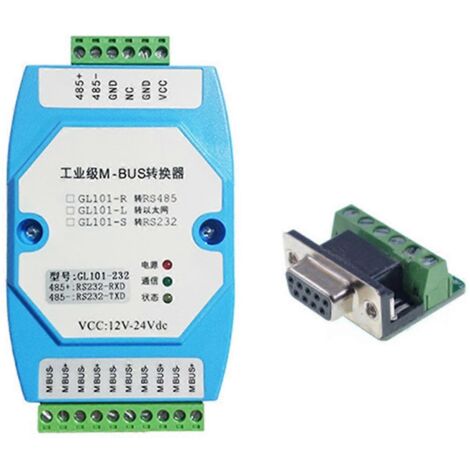Convertisseur Ethernet RS485 Modbus-MODBUS-RTU, portée de 500 m (1/5)