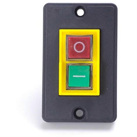 Interrupteurs électromagnétiques à bouton AC250V 6A, étanches (1/5)