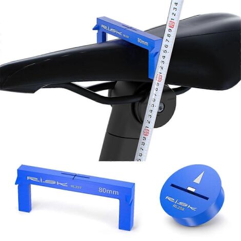 Outil de mesure de selle de vélo de route RISK - Hauteur de selle - Distance RL257 (1/5)