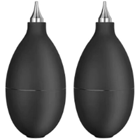 Lot de 2 soufflettes à air comprimé pour nettoyer la poussière des capteurs d'objectifs d'appareils photo et des claviers. (1/5)
