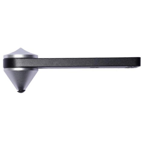 Pied de haut-parleur, caisson de basses, support à pointes antichoc pour une stabilité accrue (1/5)