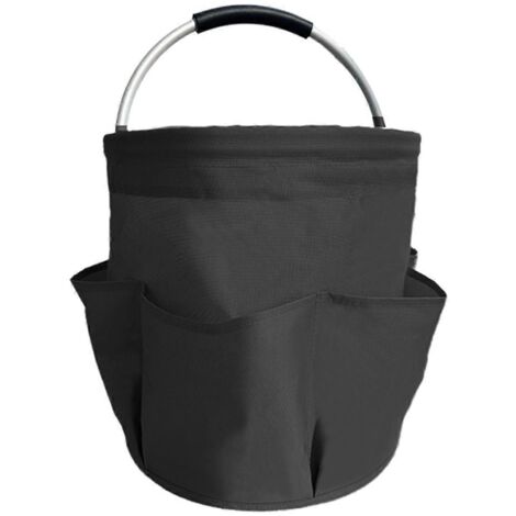 Panier de rangement de camping extérieur, panier de pique-nique portable avec poignée, F (1/5)