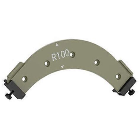 Gabarit d'angle arrondi pour le travail du bois R100 (1/5)