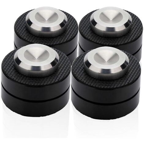 4 patins absorbants pour haut-parleurs Hi-Fi, amplificateur et préamplificateur (1/5)