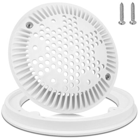 Kit de couvercle et de cadre de bonde de fond de piscine, pour pièces de piscine (1/5)