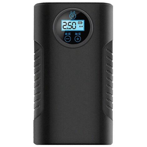 Compresseur d'air portable 150 PSI, pompe à pneus intelligente rechargeable par USB (1/5)