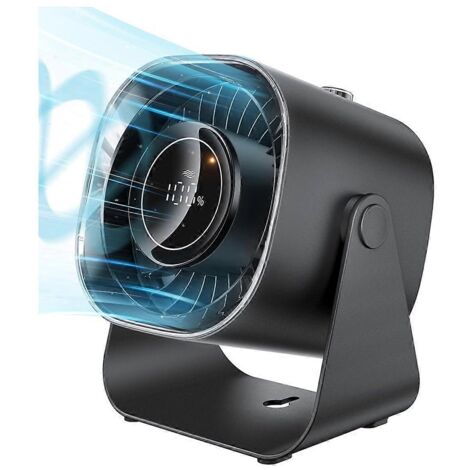 Ventilateur portable silencieux, ventilateur de circulation d'air de 5000 mAh avec 100 vitesses (1/5)