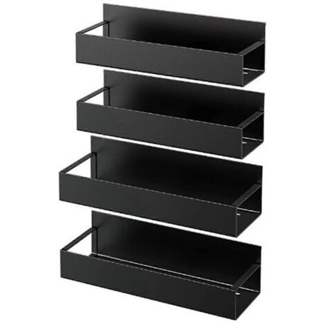 Lot de 4 étagères magnétiques pour rangement de machine à laver (1/5)