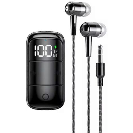 Récepteur Bluetooth 5.3 avec écouteurs à réduction de bruit ANC+ENC, prise jack 3,5 mm (1/5)