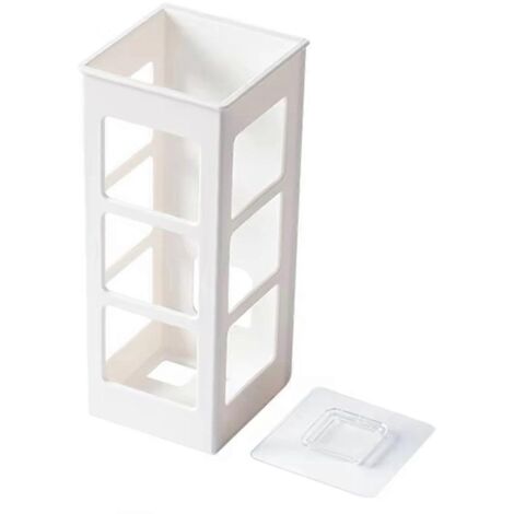 Organisateur mural pour outils de coiffure - Support sans perçage pour brosses (1/5)