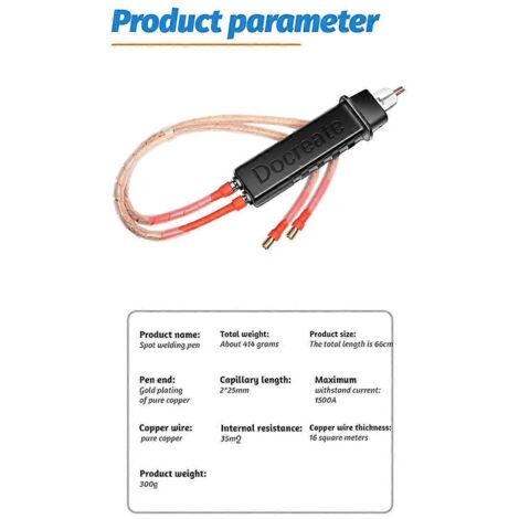 Stylo de soudage par points intégré avec interrupteur à gâchette portatif B (1/5)