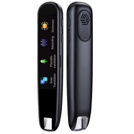 Stylo traducteur de langues avec Wi-Fi et fonction de lecture par scan, noir (1/5)