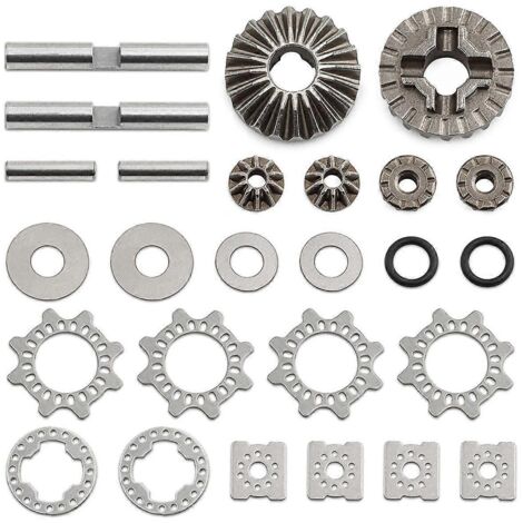Kit de différentiels avant et arrière universels pour voiture RC W218 (1/5)