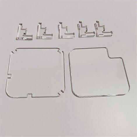 Support de bureau en acrylique transparent pour Mini / Pro (1/5)
