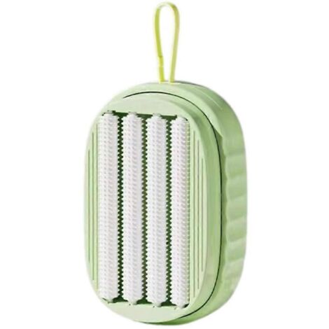 Brosse à récurer avec distributeur de savon - Outil de nettoyage anti-rayures B (1/5)