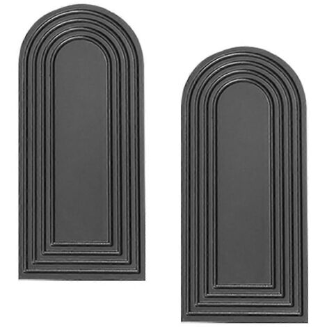 Ensemble de 2 vases muraux en bois, style moderne, champêtre et bohème (1/5)