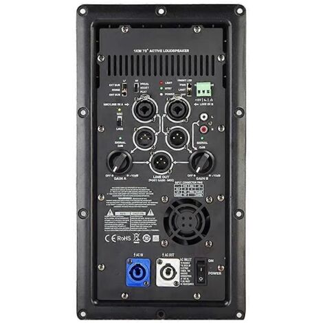 Module amplificateur de puissance numérique professionnel K12A 1000 W actif classe D (1/5)