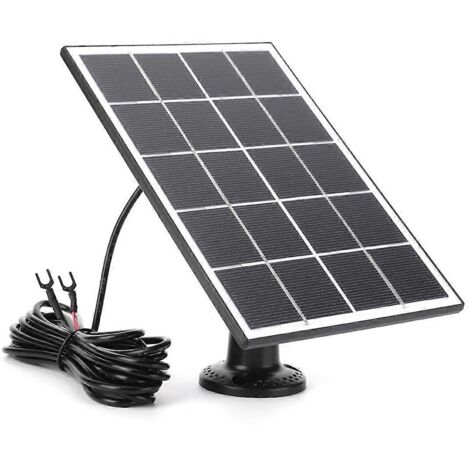 Chargeur solaire 20 W pour sonnette vidéo Ring, noir (1/5)