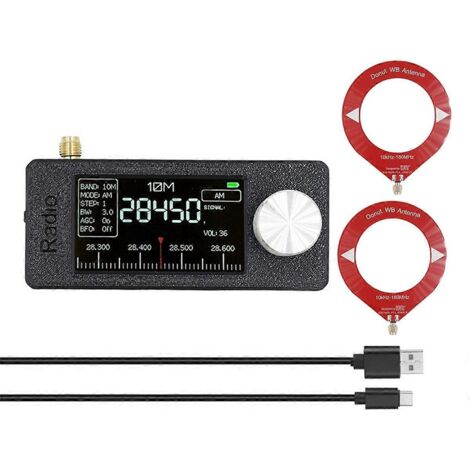 Récepteur radio miniature SI4732 10 kHz-180 MHz portable (1/5)