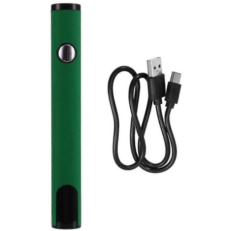 Stylo à batterie à filetage 510, fer à souder électrique sans tête vert (1/5)