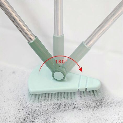Brosse triangulaire pour nettoyer les joints de baignoire et de sol (1/5)