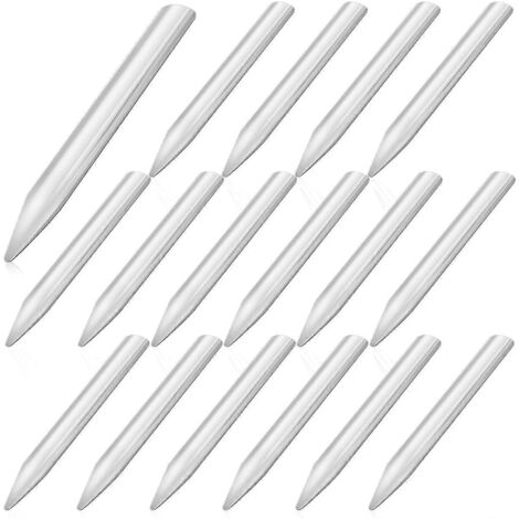 16 spatules de laboratoire en acier inoxydable pour mélanger les poudres (1/5)
