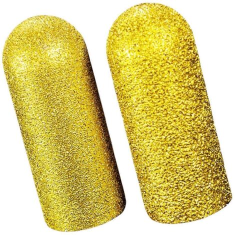 2 disques diamantés brasés sous vide, abrasifs pour têtes de meulage rondes, grain 45 + 100, 20 mm (1/5)
