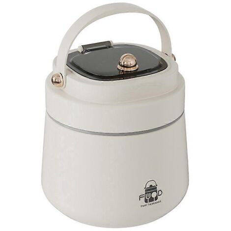 Boîte à lunch isotherme en acier inoxydable pour adultes avec cuillère et fourchette, A (1/5)