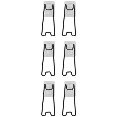 Lot de 6 supports pour cadres photo, chevalet de 13 x 5,5 cm (1/5)