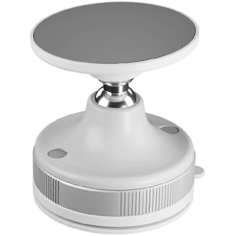 Support de téléphone de voiture à ventouse, rotation à 360°, blanc (1/5)