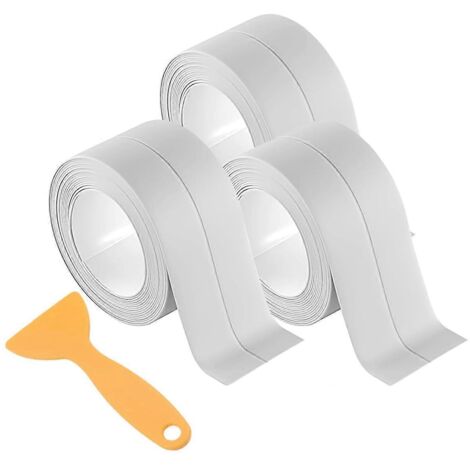 rouleaux de ruban d'étanchéité, adhésif imperméable, blanc (1/5)