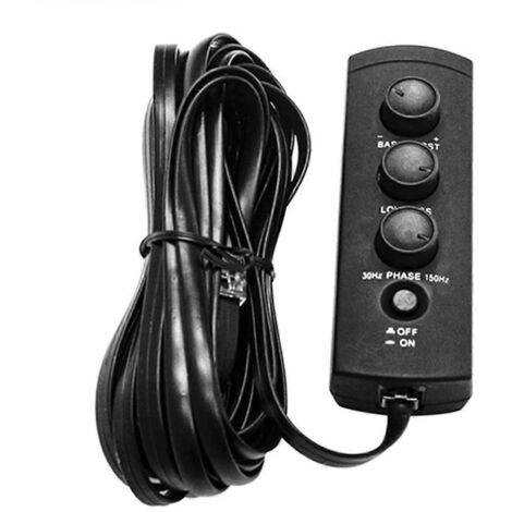 Contrôleur de volume d'amplificateur de basses pour roue de secours de voiture (1/5)