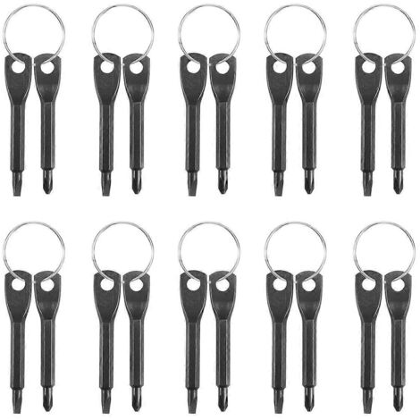 Ensemble de 10 tournevis portables multifonctions EDC pour l'extérieur (1/5)