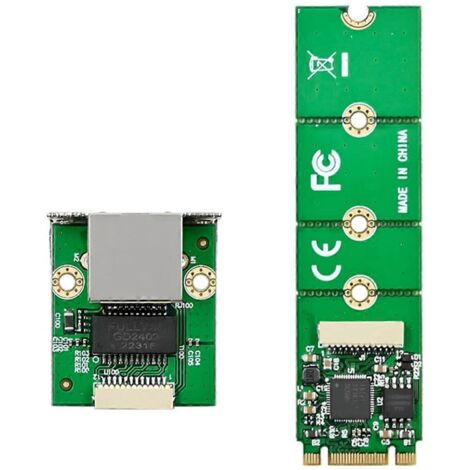 Câble Ethernet M.2 B+M KEY vers port unique 2,5G en cuivre I225V B3 (1/5)