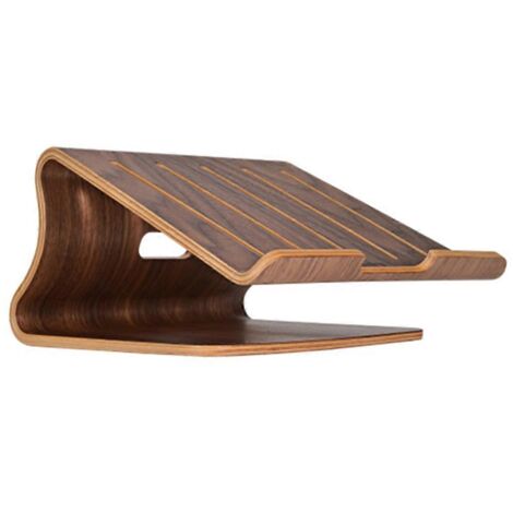 Support de refroidissement universel pour ordinateur portable, support de refroidissement universel en bois (1/5)