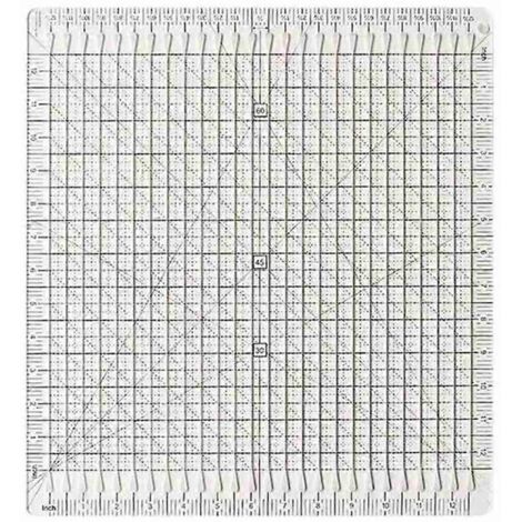 Fournitures de couture, gabarit de règle de couture, bricolage, règle pour t-shirts de 30 cm (12 pouces) (1/5)